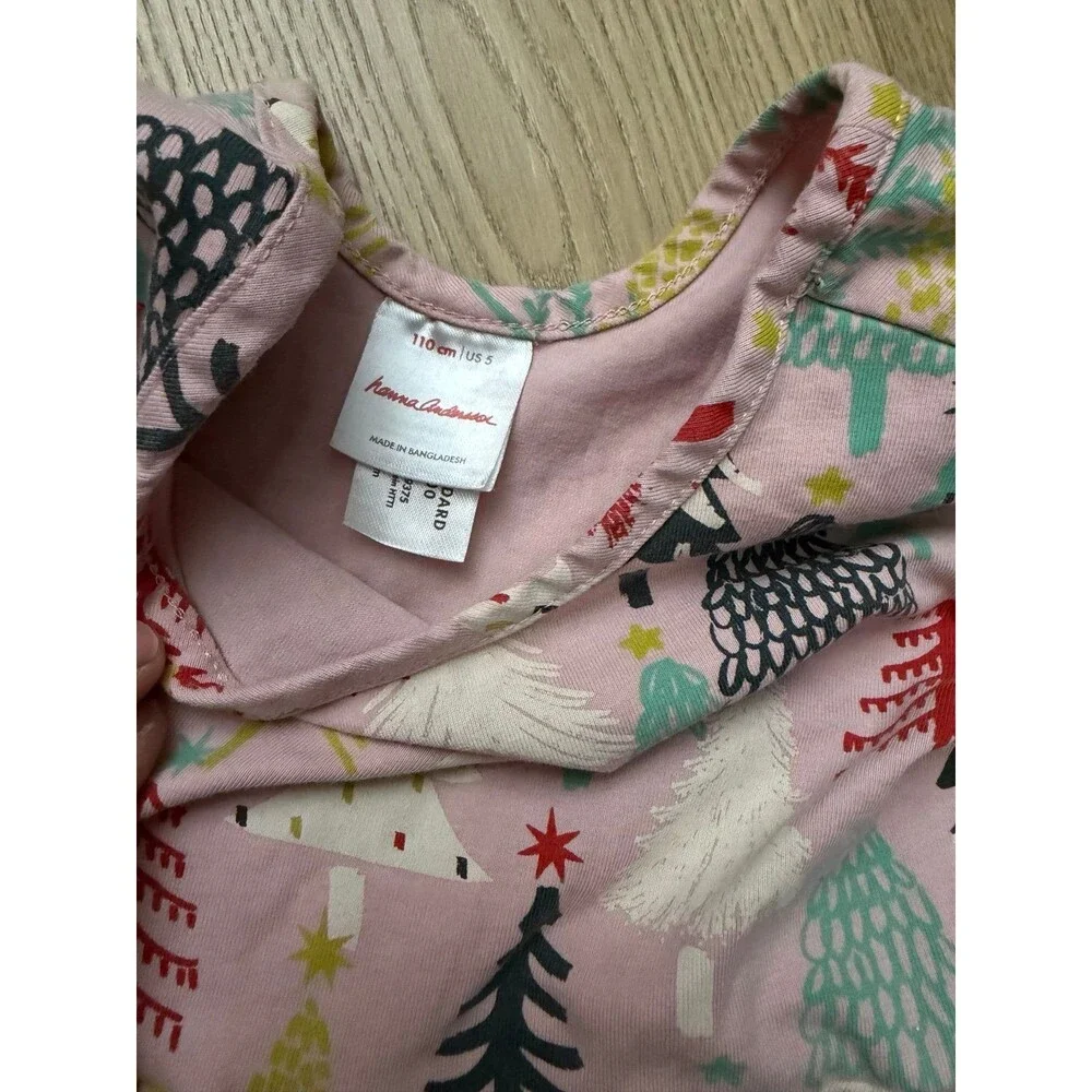 Hanna Andersson Long sleeve dress size 5
